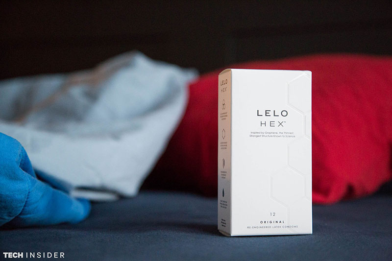 Hex Lelo confezione preservativi