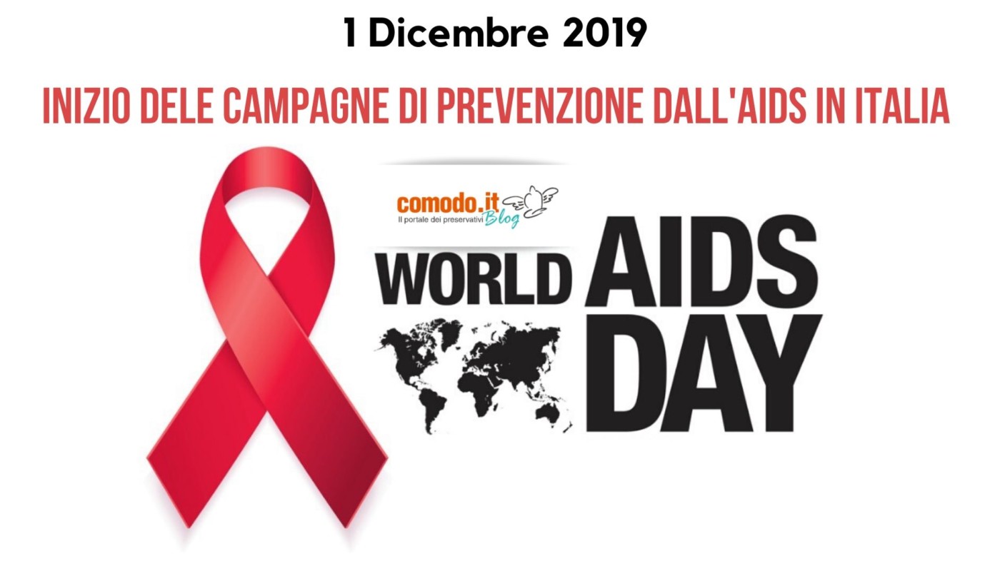 1° Dicembre 2019: Campagne Prevenzione Aids