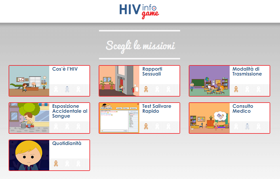 Primo videogame per la prevenzione all'Hiv